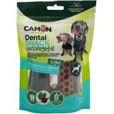 Camon Dental Snack Vegetal Hexabone kost, pesa in špinača, 12,5 cm - 115 g | Shoptok.si