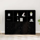  Visoki ormar Crni hrast 132x35 5x103 5 cm Konstruirano drvo | shoptok.hr
