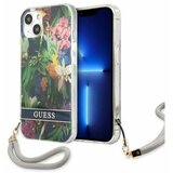 Guess Futrola za iPhone 13 Mini Blue Flower Cord ( GSM165208 ) Cene