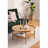 Actona Okrugao stolić za kavu u dekoru hrasta u prirodnoj boji ø 80 cm Banbury – | shoptok.hr