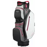 Bennington Dry CA 14 Water Resistant Canon Grey/Grey/Pink Golf torba Cart Bag