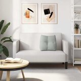  Jastuk za leđa Svijetlo siva 45 x 24 x 50 cm Baršun | shoptok.hr