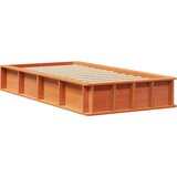  Krevetna konstrukcija Vosak smeđa 100 x 200 cm | shoptok.hr