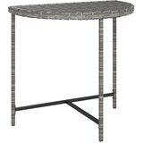  Vrtni stol sivi 80 x 50 x 75 cm od poliratana | shoptok.hr