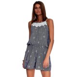 Fashion Hunters Dark blue overall with small stripes | ePonuda.com
