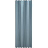 Krovni paneli 12 kom od pocinčanog čelika sivi 100x36 cm | shoptok.hr
