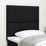  LED glava kreveta Crna 90 cm tkanina | shoptok.hr