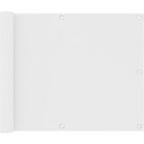 vidaXL Balkonsko platno belo 75x500 cm oksford blago, (20609742) Cene