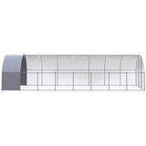 Vanjski kokošinjac 3 x 8 x 2 m od pocinčanog čelika | shoptok.hr