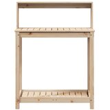  Stol za sadnju s policama 82,5x50x109,5 cm od masivne borovine | shoptok.hr