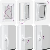  Prozor za podrum RISOR 50 x 75 cm PVC i staklo Antracit | shoptok.hr