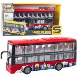  Gradski autobus s dva kata, 1:16, svjetla za vožnju zvuče crveno | shoptok.hr