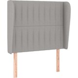  Okvir kreveta s oprugama i madrac svjetlosivi 80x200cm tkanina | shoptok.hr
