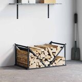  Stalak za drva antracit 70x43x34,5 cm hladno valjani čelik | shoptok.hr