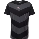 Nike Sportswear Majica 'AIR' siva / breskva / crna / bijela