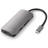 Sharkoon USB 3.0 Type C Multiport Adapter Wired USB 3.2 Gen 1 (3.1 Gen 1) Type-C Grey | shoptok.hr