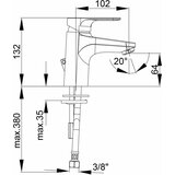 Herz Infinity i10 baterija za lavabo niska 00004 | Eponuda.com