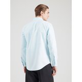 Polo Ralph Lauren CHEMISE DROITE CUSTOM EN OXFORD LEGER TEINTURE MINERALE Plava | shoptok.hr