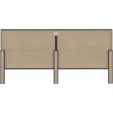  Taftirano uzglavlje od tkanine tamnosivo 200 x 200 cm | shoptok.hr