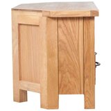 vidaXL TV omarica s predalom 88x42x46 cm trdna hrastovina, (20828518) | Shoptok.si