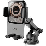 Dudao F19 AVTO DRSALNIK Z 15W INDUKTIVNIM POLNILNIKOM ZA PAMETNE TELEFONE, BELA, (5000259970) Cene