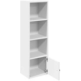  Regal za knjige bijeli 31x24x102 cm konstruirano drvo | shoptok.hr