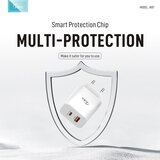 Konfulon kucni punjac JK87/ qc 20W/ pd 30W/ sa type c kablom beli | Eponuda.com