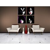  Ručno slikane slike na platnu pop art kiss (umetnicke Cene