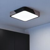  Brilagi - LED prigušiva svetiljka PILANA LED/48W/230V hrast/crna 42x42 cm + daljinski upravljač | Eponuda.com