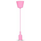  Luster na sajli 1xE27/60W/230V ružičasta | Eponuda.com