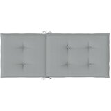  Jastuci za stolice 2 kom svjetlosivi 120 x 50 x 4 cm od tkanine | shoptok.hr
