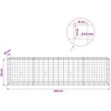  Gabion s žicom debljine 3 5 mm i mrežom 10x10 cm 200x30x50 cm - 30 cm 50 cm 200 cm | shoptok.hr