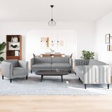  3-dijelni set sofa svjetlosivi od tkanine | shoptok.hr