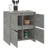  Komoda siva boja betona 70x41x75 cm od konstruiranog drva | shoptok.hr