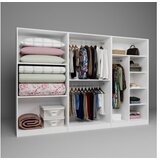 Hanah home Ormar Lucas 1600-89, 280x190x60 cm, Bijeli | Eponuda.ba