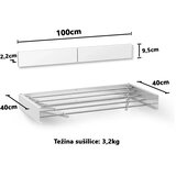 SUPERHOME Sklopiva Sušilica za Veš WS-D4-100 | Eponuda.com