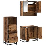  Set namještaja za kupaonicu 3 kom. Staro drvo 65 x 33 x 60 cm | shoptok.hr