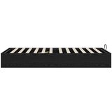  Otoman krevet Crni hrast 193 x 120 x 25 cm Iverica - Crni hrast 100 x 200 cm | shoptok.hr