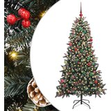 vidaXL Umjetno božićno drvce s stalakom Zelena 99 x 99 x 180 cm | shoptok.hr