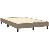  Okvir za krevet s oprugom smeđesivi 120 x 200 cm od tkanine | shoptok.hr