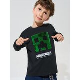 Sinsay Pamučna majica kratkih rukava s apliciranim šljokicama Minecraft Cijene