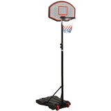 vidaXL Ko&scaron;arkarsko stojalo črno 216-250 cm polieten cene