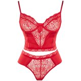 Trendyol Curve Plus Size Underwear Set - Red - Plain | Shoptok.si