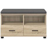  Klupa za hodnik s jastukom Sonoma hrast 80 x 38 x 46 cm | shoptok.hr