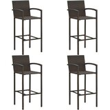  5-dijelni vrtni barski set smeđi Smeđa | Shoptok.si