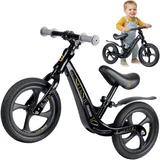 FUNNU dječji bicikl bez pedala, crni
