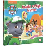 Paw Patrol knjiga Kužki rešijo bazen 15 Cene