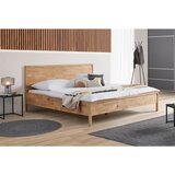 MID.YOU postelja 180 cm x 200 cm , les divji hrast | Shoptok.si