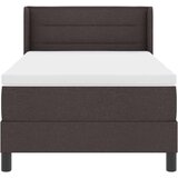  Postelja boxspring z vzmetnico Temno rjava 90 x 190 cm, (5000126663) | Shoptok.si