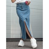 DStreet Spódnica jeansowa VIRTON niebieska | shoptok.hr